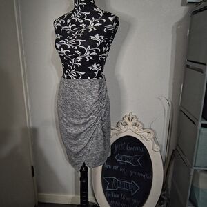 a new day Gray Pencil Skirt